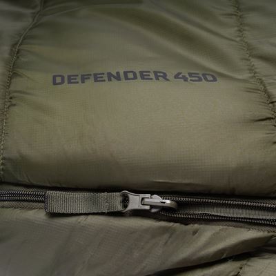 Sacco a pelo mummia quattro stagioni DEFENDER 450 VERDE HIGHLANDER SB267-RG 2