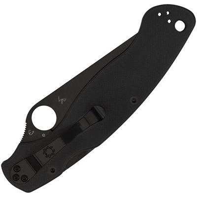 Coltello MILITARY 2 G10 NERO Spyderco SC36GPBK2 2