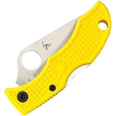Coltello pieghevole LADYBUG® lama liscia GIALLO Spyderco SCLYLP3 2