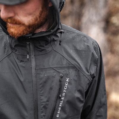 Giacca SEVEN DEVILS SHELL NERA EBERLESTOCK SDTB 3