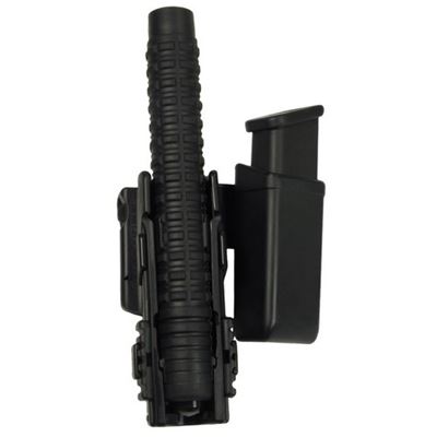 Fodero rotante in plastica per manganello telescopico 16,18,21" e per caricatore
