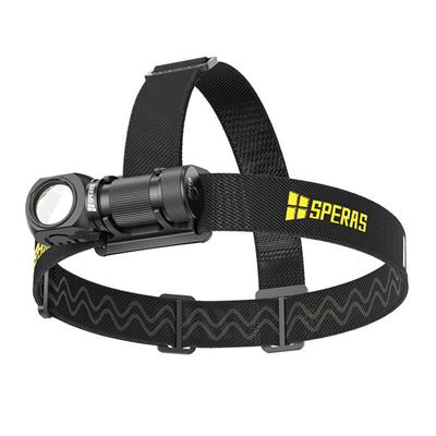 Lampada frontale SH16 ricaricabile, rettangolare, multifunzionale, 1650 lumen, 355 metri SPERAS SH16-SP 8