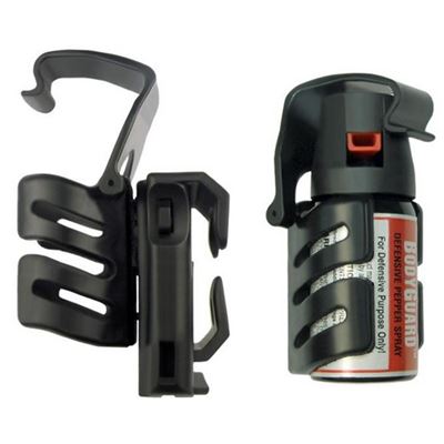 Custodia per spray difensivo 40 ml rotante NERO