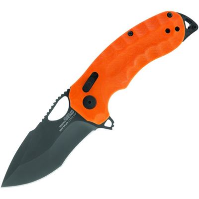 Coltello pieghevole KIKU LTE XR lama liscia ARANCIONE