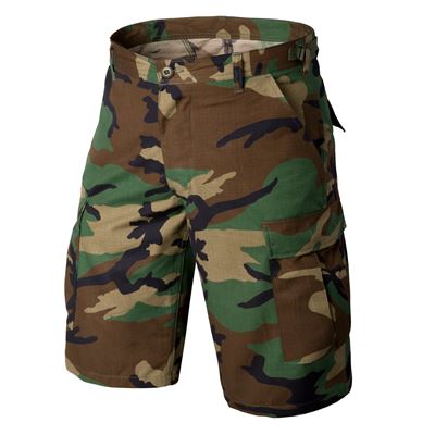 Pantaloncini modello BDU rip-stop US WOODLAND