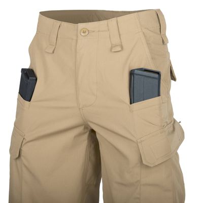 Pantaloncini CPU in cotone rip-stop KHAKI Helikon-Tex® SP-CPK-CR-13 11