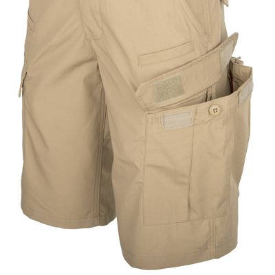 Pantaloncini CPU in cotone rip-stop KHAKI Helikon-Tex® SP-CPK-CR-13 9