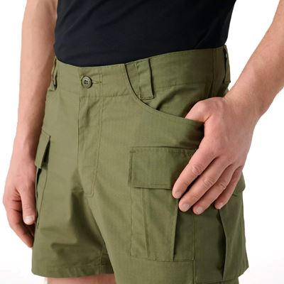 Pantaloncini CARGO rip-stop stretch OLIVE GREEN Helikon-Tex® SP-CRO-SP-02 8