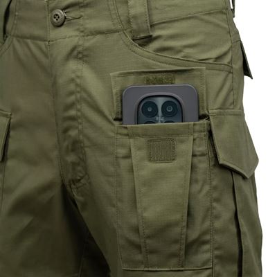 Pantaloncini CARGO rip-stop stretch OLIVE GREEN Helikon-Tex® SP-CRO-SP-02 7