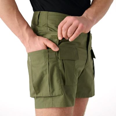 Pantaloncini CARGO rip-stop stretch OLIVE GREEN Helikon-Tex® SP-CRO-SP-02 5