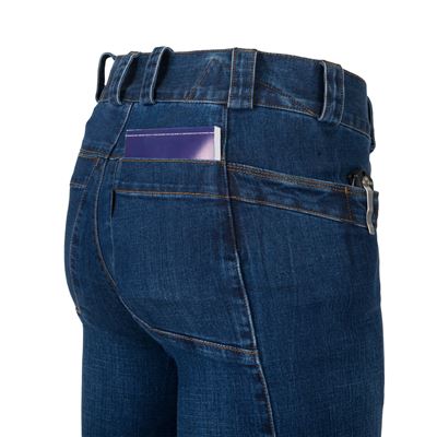 Pantaloni CTP COVERT in denim DENIM MID BLU Helikon-Tex® SP-CTP-DD-96 4