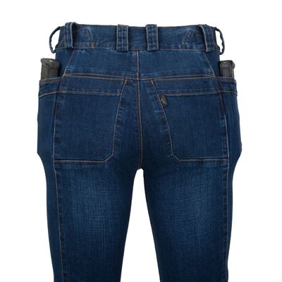 Pantaloni CTP COVERT in denim DENIM MID BLU Helikon-Tex® SP-CTP-DD-96 9