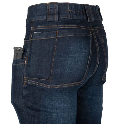 Pantaloni SLIM in denim GREYMAN JEANS® DENIM MID DARK BLUE Helikon-Tex® SP-GJS-DD-31 3