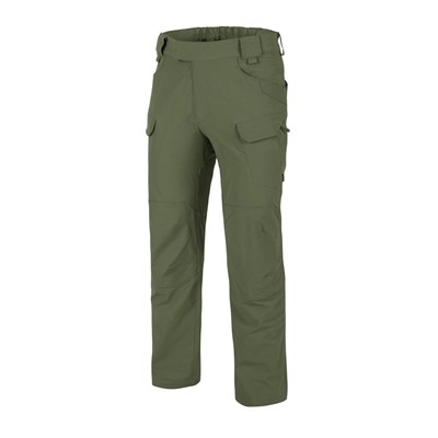 Pantaloni OUTDOOR TACTICAL® softshell OLIVE GREEN