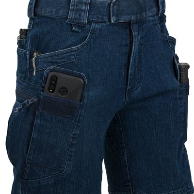 Pantaloncini UTS URBAN TACTICAL 11" rip-stop in denim blu Helikon-Tex® SP-UTK-DS-97 4