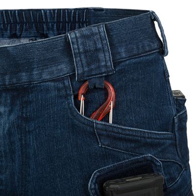 Pantaloncini UTS URBAN TACTICAL 11" rip-stop in denim blu Helikon-Tex® SP-UTK-DS-97 9