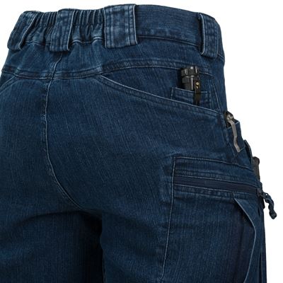 Pantaloncini UTS URBAN TACTICAL 11" rip-stop in denim blu Helikon-Tex® SP-UTK-DS-97 2