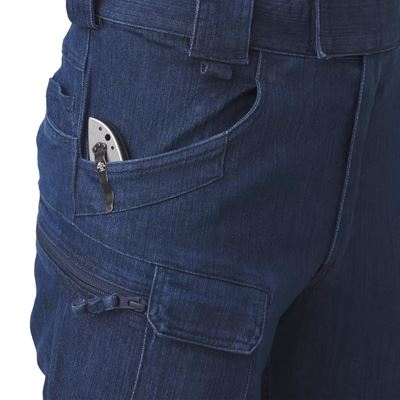 Pantaloni UTP® URBAN TACTICAL in denim elasticizzato BLU Helikon-Tex® SP-UTL-DS-97 9