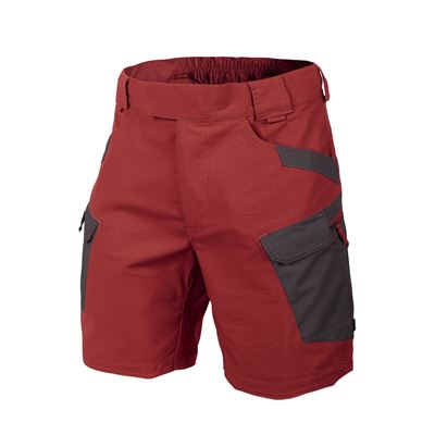 Pantaloncini UTS URBAN TACTICAL® corti 8,5" rip-stop CRIMSON SKY / ASH GREY