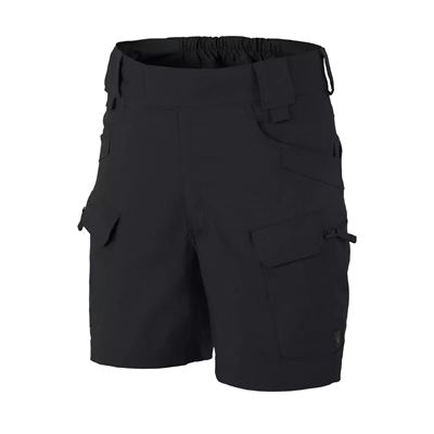 Pantaloncini URBAN TACTICAL® 6" rip-stop elasticizzati NERI