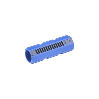 Pistone in policarbonato con 14 denti in acciaio BLU