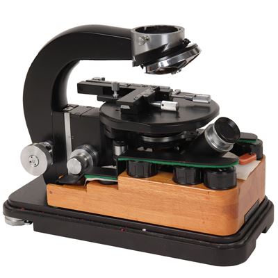 Microscopio ARMY MEOPTA BC 28 NERO Esercito ceco SV-56221 4