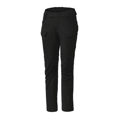 Pantaloni da donna OUTDOOR TACTICAL® softshell NERI