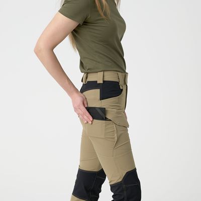 Pantaloni da donna OUTDOOR TACTICAL® softshell KHAKI/NERO Helikon-Tex® SW-OTP-NL-1301A 4