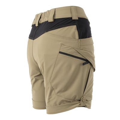 Pantaloncini da donna OTS® VersaStretch® Lite 8,5" corti KHAKI/NERO Helikon-Tex® SW-OTS-VL-1301A 5