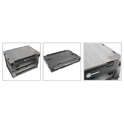 Contenitore pieghevole Flexbox 50L NERO BUSHPEAK SW10079.3 5