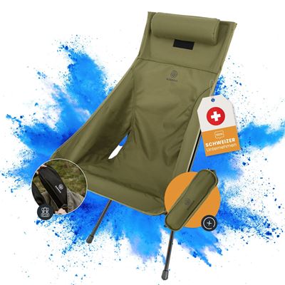 Sedia Wildscape alta leggera pieghevole VERDE