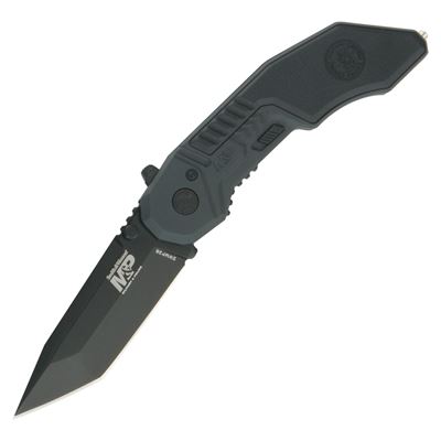 Coltello pieghevole SWMP3B con apertura assistita NERO