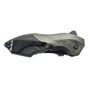 Coltello a serramanico S&W MILITARY POLICE NERO Smith & Wesson® SWMP5LS 2