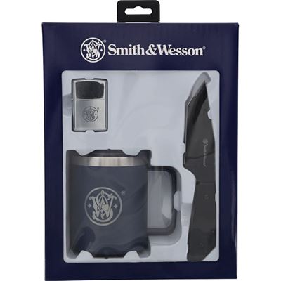 Set regalo coltello S&W + tazza + accendino Smith & Wesson® 1208871 2