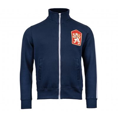 Felpa retrò ČSSR con striscia BLU