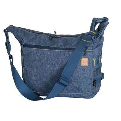 Borsa BUSHCRAFT SATCHEL® nylon/poliestere BLU MELANGE