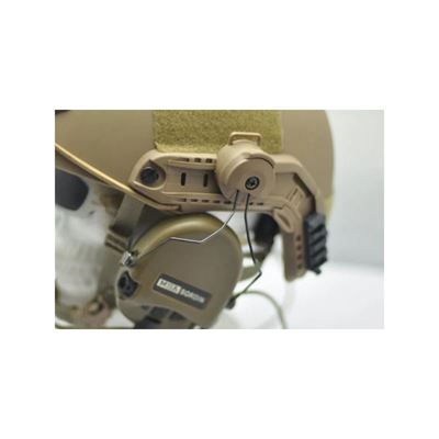 Set di adattatori ferroviari per casco per cuffie SORDIN SABBIA DESERT FMA TB397 2