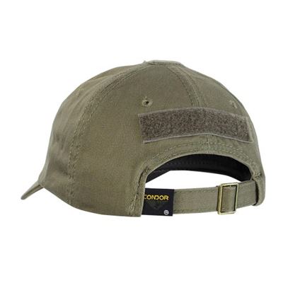 Cappellino OPERATOR con pannelli in velcro VERDE CONDOR OUTDOOR TC-001 2
