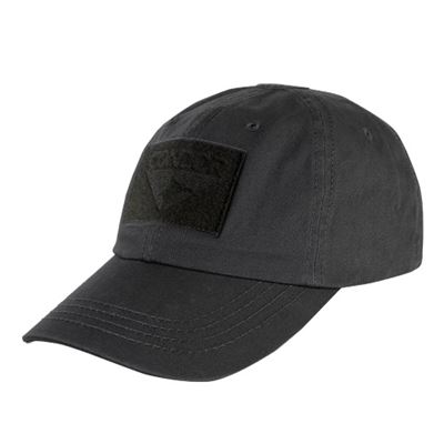 Cappellino OPERATOR con pannelli in velcro NERO