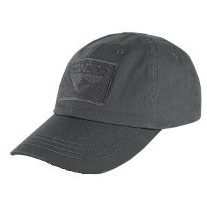 Cappellino OPERATOR con pannelli in velcro GRIGIO