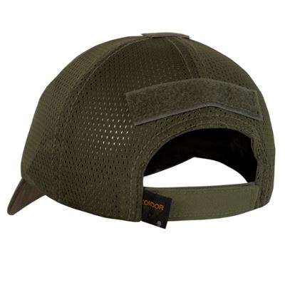 Cappellino OPERATOR MESH con pannelli in velcro VERDE CONDOR OUTDOOR TCM-001 2