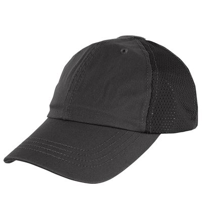Cappellino TEAM CAP MESH da baseball NERO