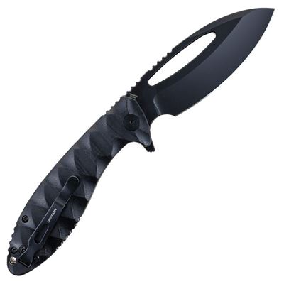 Coltello a serramanico NEO-SHILIN F con lama liscia NERO DEFCON TD009FBK 4