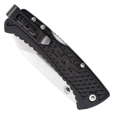 Coltello pieghevole TRACTION Lockback TANTO SOG TD1012-CP 2