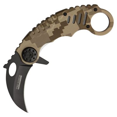 Coltello pieghevole KARAMBIT DIGITAL DESERT