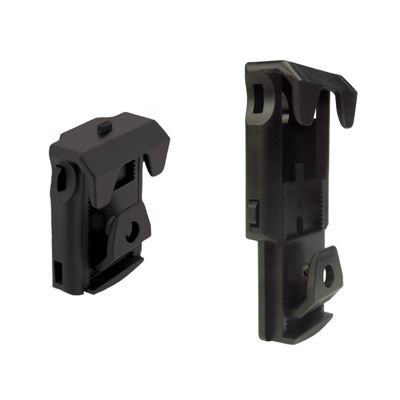 Fodero per tonfa classica in plastica girevole TH-04-C NERO ESP TH-04-C 3