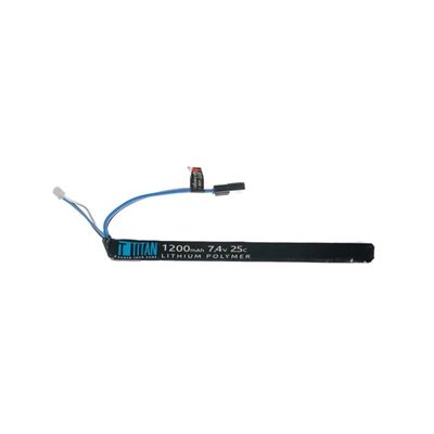 Batteria Li-Pol 7,4 V 1200 mAh, 25C (Tamiya) - Stick (AK)