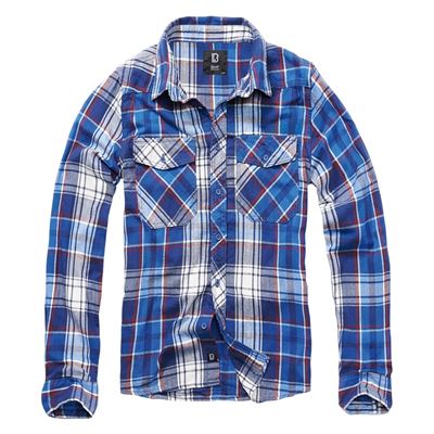 Camicia CHECK a quadri BLU BRANDIT 4002-08 2