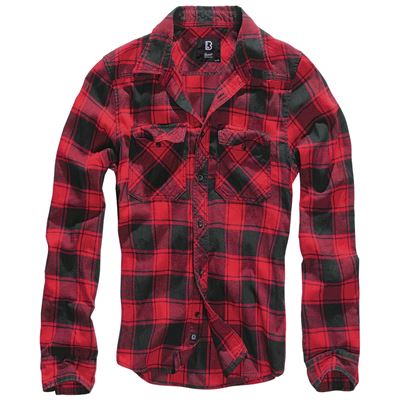 Camicia CHECK a quadri ROSSA/NERA