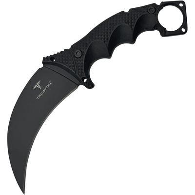 Coltello a lama fissa MIDNIGHT con fodero NERO
